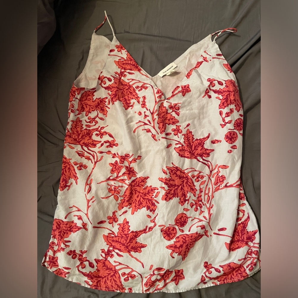 Club Monaco flowery blouse- size small
